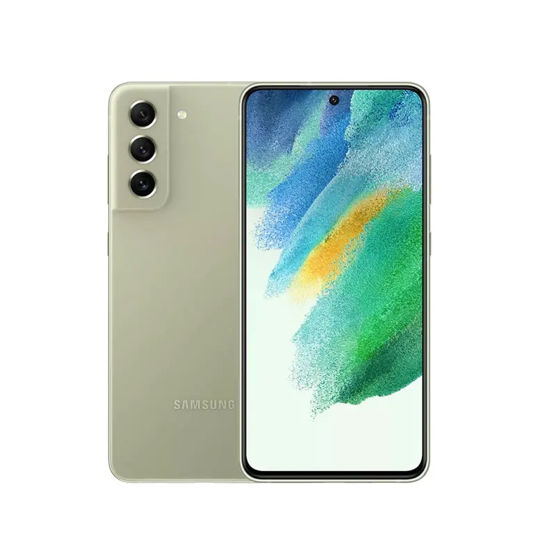گوشی موبایل s21 fe رنگ زیتونی
